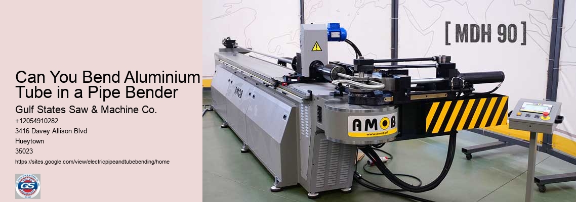 Can You Bend Aluminium Tube in a Pipe Bender Gulf States Saw & Machine Co. Can You Bend Aluminium Tube in a Pipe Bender