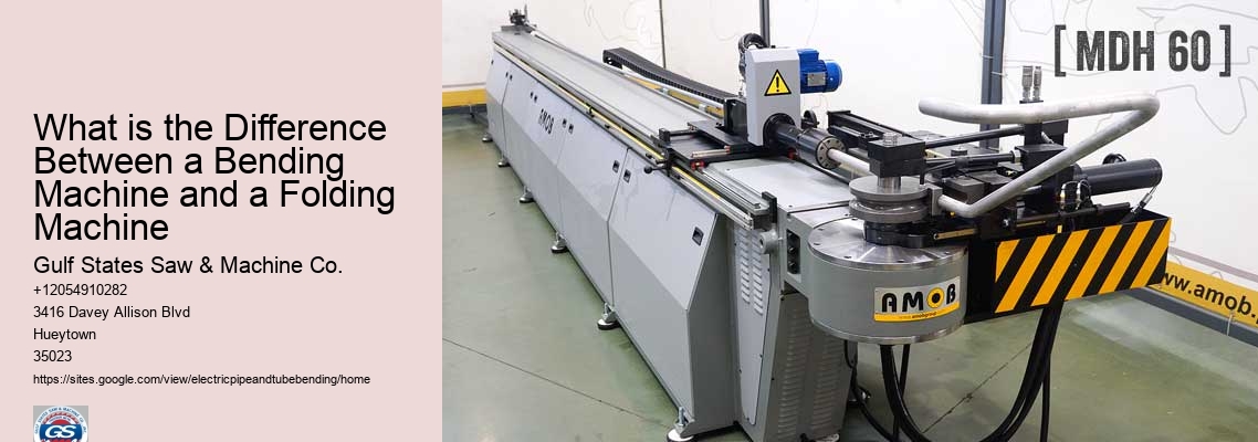 What is the Difference Between a Bending Machine and a Folding Machine Gulf States Saw & Machine Co. What is the Difference Between a Bending Machine and a Folding Machine